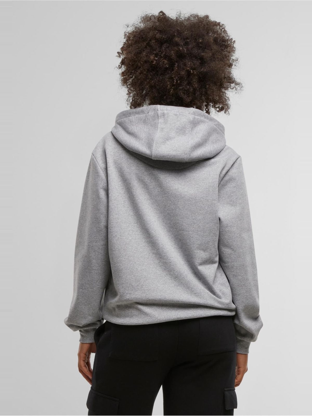 Γυναικείο hoodie Ladies Loose Light Brushed Fleece με χαλαρή εφαρμογή TB7431-14146 Urban Classics melange