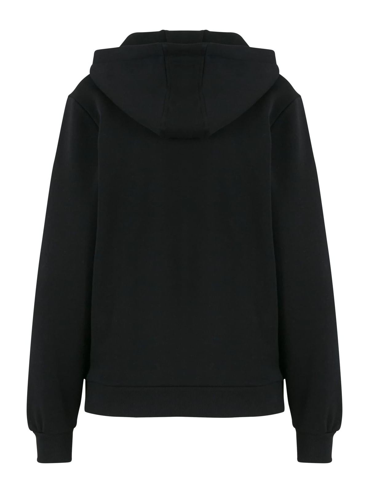 Γυναικείο hoodie Ladies Essentials Loose Brushed Fleece με χαλαρή εφαρμογή TB7435-00007 Urban Classics black