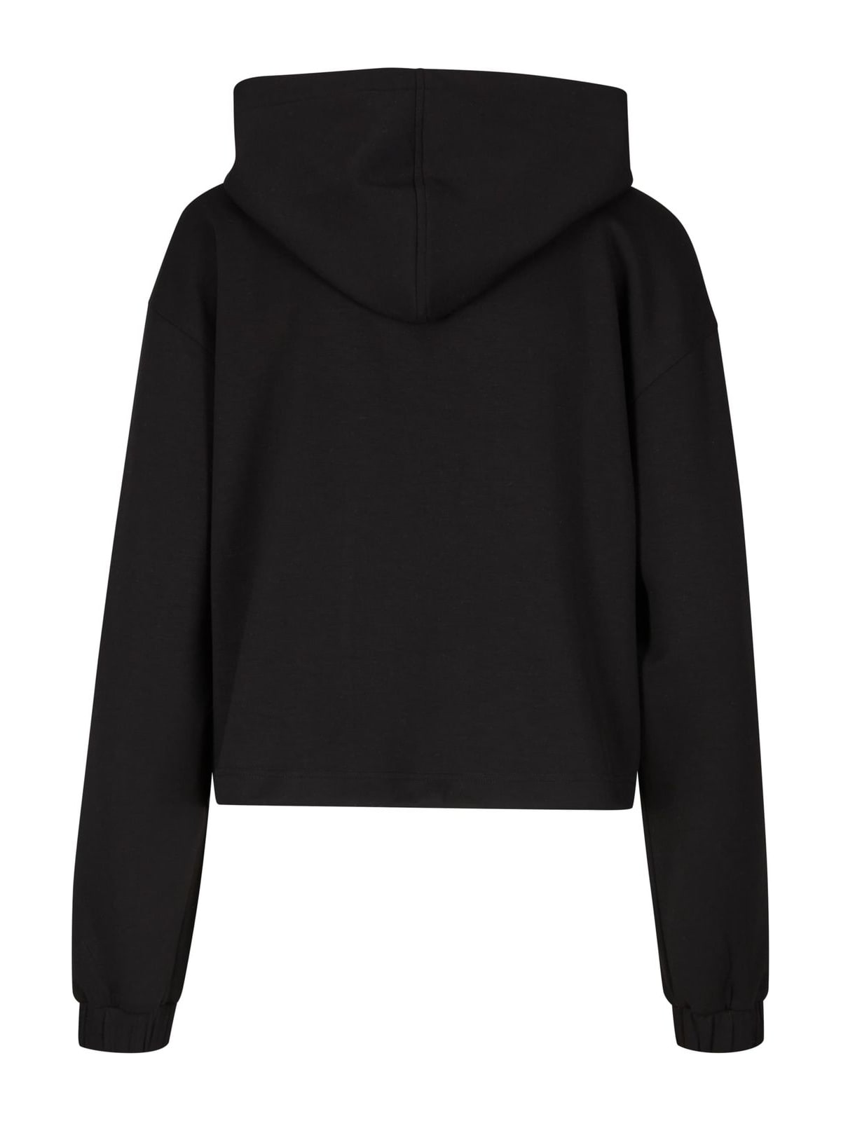 Γυναικείο hoodie Soft Touch Zip με μισό φερμουάρ TB7709-00007 Urban Classics black