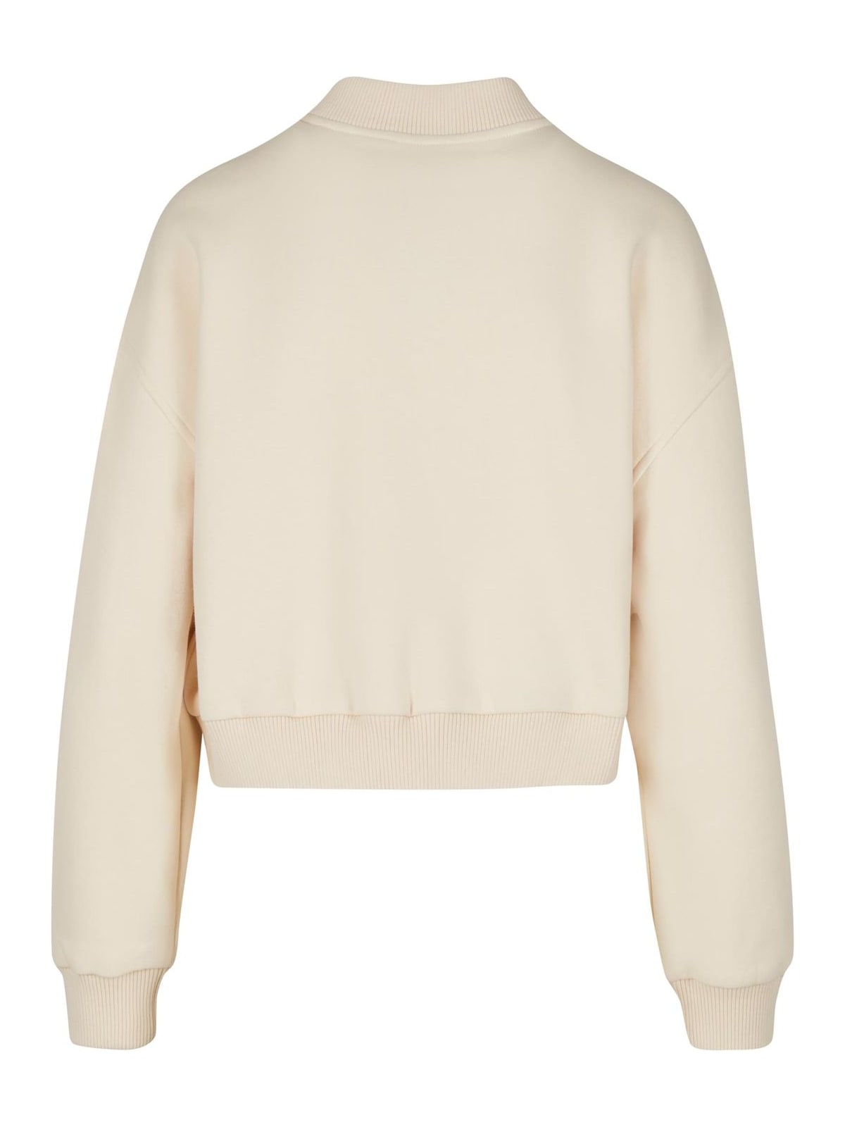 Ladies Short Sweat Zip Jacket TB7781-02903 Urban Classics whitesand