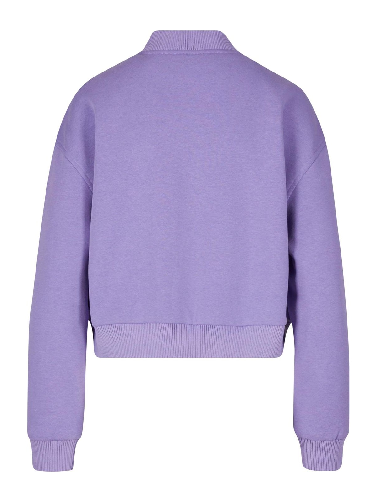 Ladies Short Sweat Zip Jacket TB7781-21346 Urban Classics electriclilac