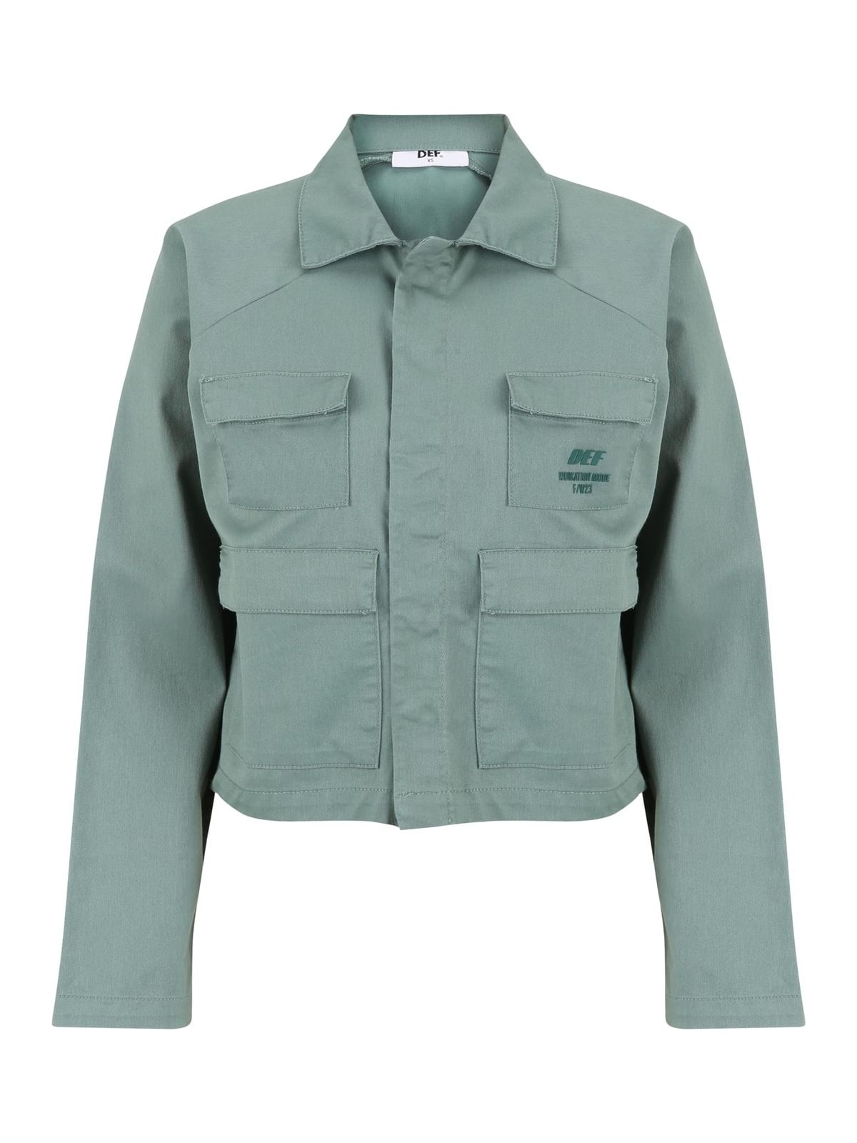 Μπουφάν Worky Jacket με τσέπες για αποθήκευση DFLJA064-00110 DEF green