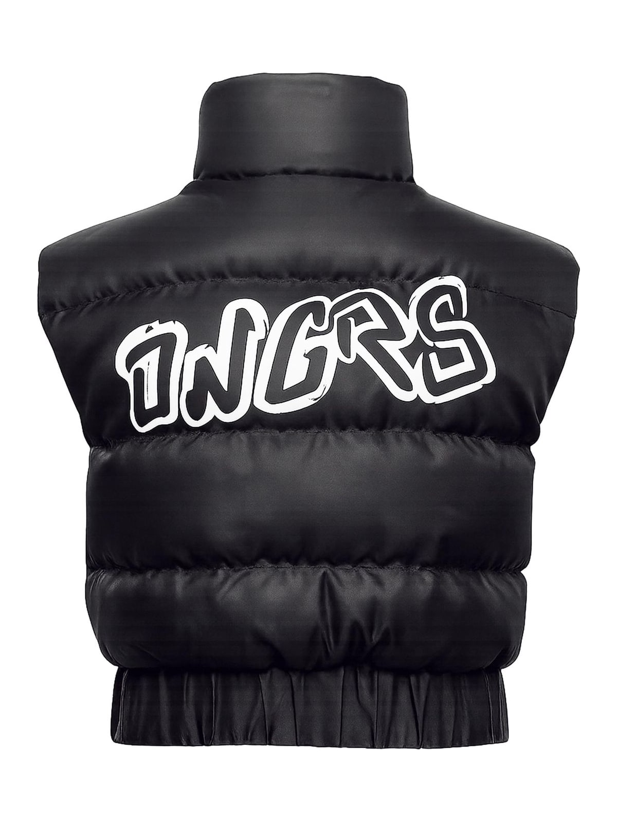 Γιλέκο Dangerous DNGRS Express Westen με oversized εφαρμογή DLVE001-00007 black
