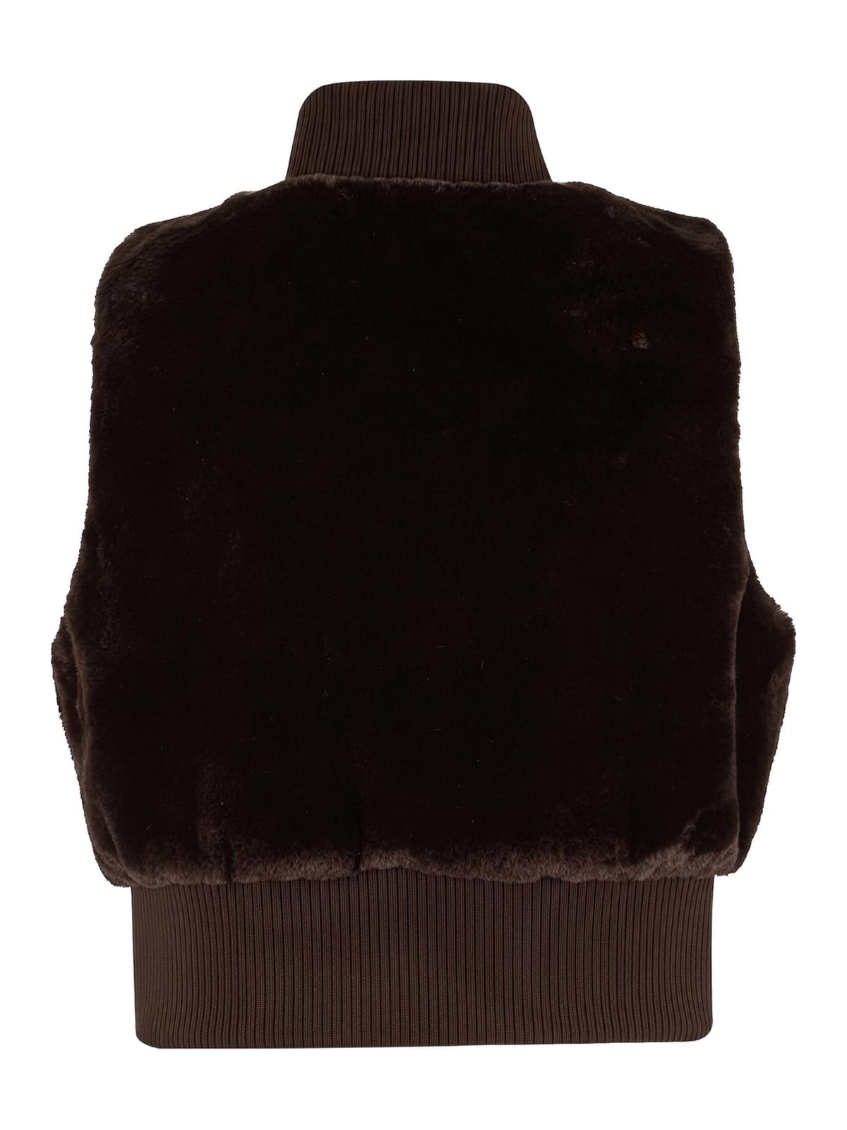 Γυναικείο γιλέκο Cropped Faux Fur Vest με ψεύτικη γούνα TB7933-00075 Urban Classics brown