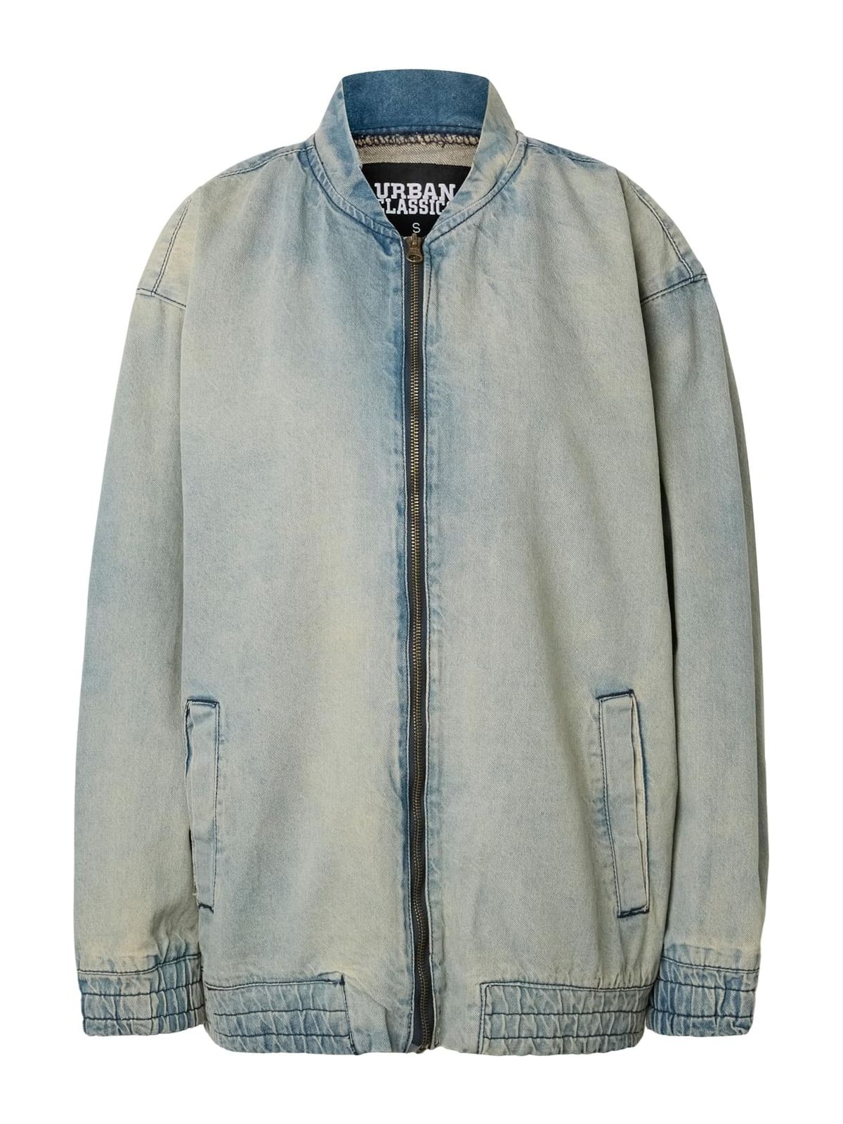 Γυναικείο μπουφάν Oversized Skater Jacket με απαλή αίσθηση TB7131-19925 Urban Classics new light blue dirty washed