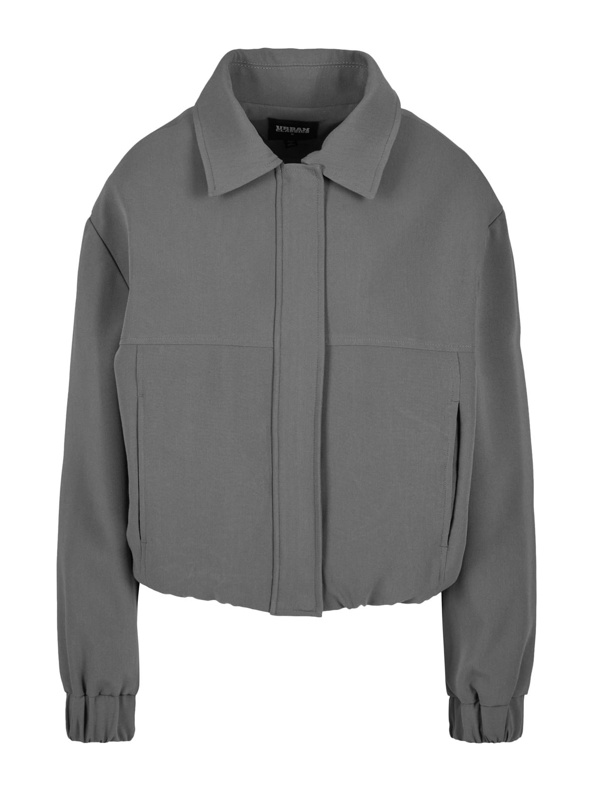 Ελαφρύ μπουφάν Ladies Short Blouson με κρυφό φερμουάρ TB7150-03516 Urban Classics magnet