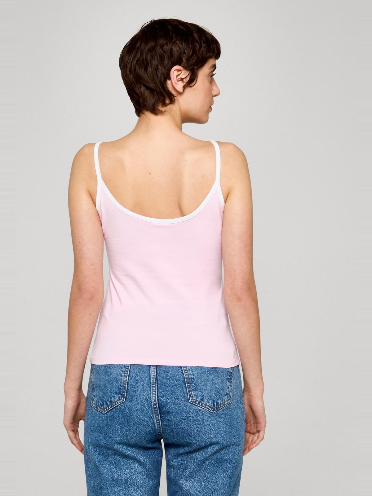 Γυναικείο Tanktop 2-Pack με κανονική εφαρμογή TB7485A-20664 Urban Classics blushedrose/white+white/black