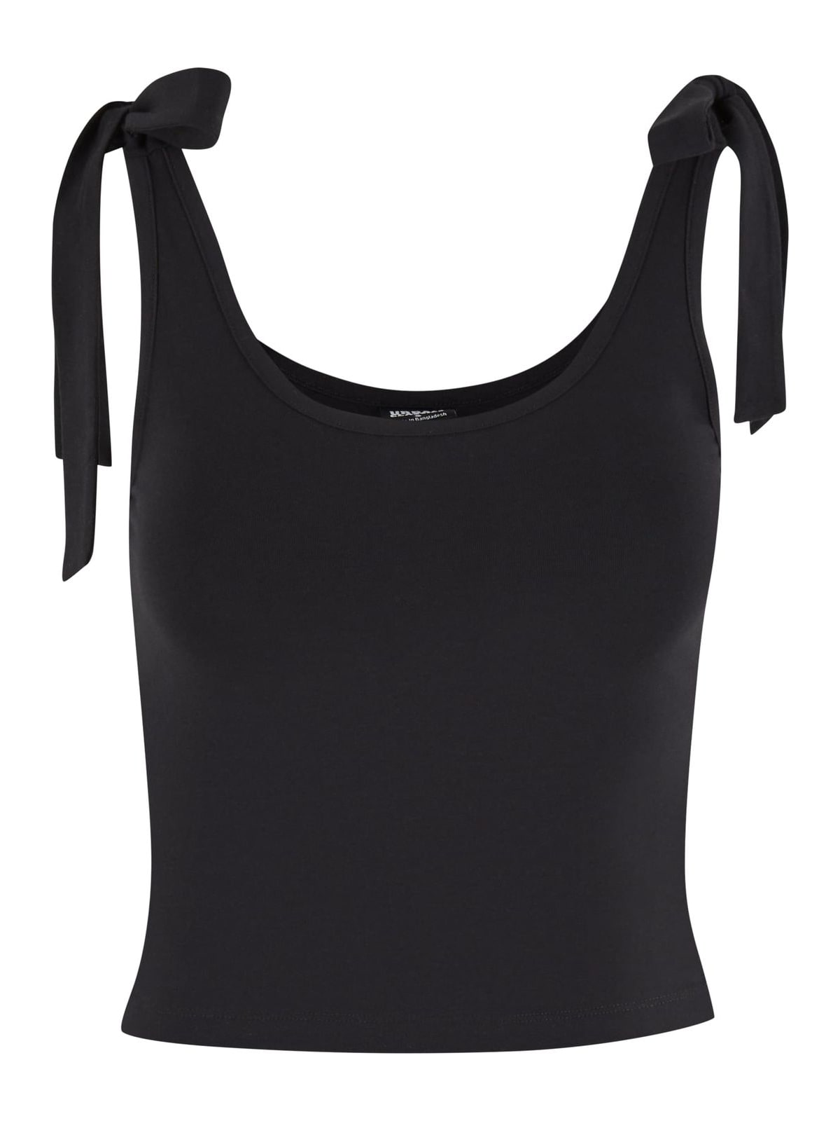 Γυναικείο μπλουζάκι Tied Basic Jersey Top 2-Pack με ρυθμιζόμενες τιράντες TB7520A-00826 Urban Classics black/white
