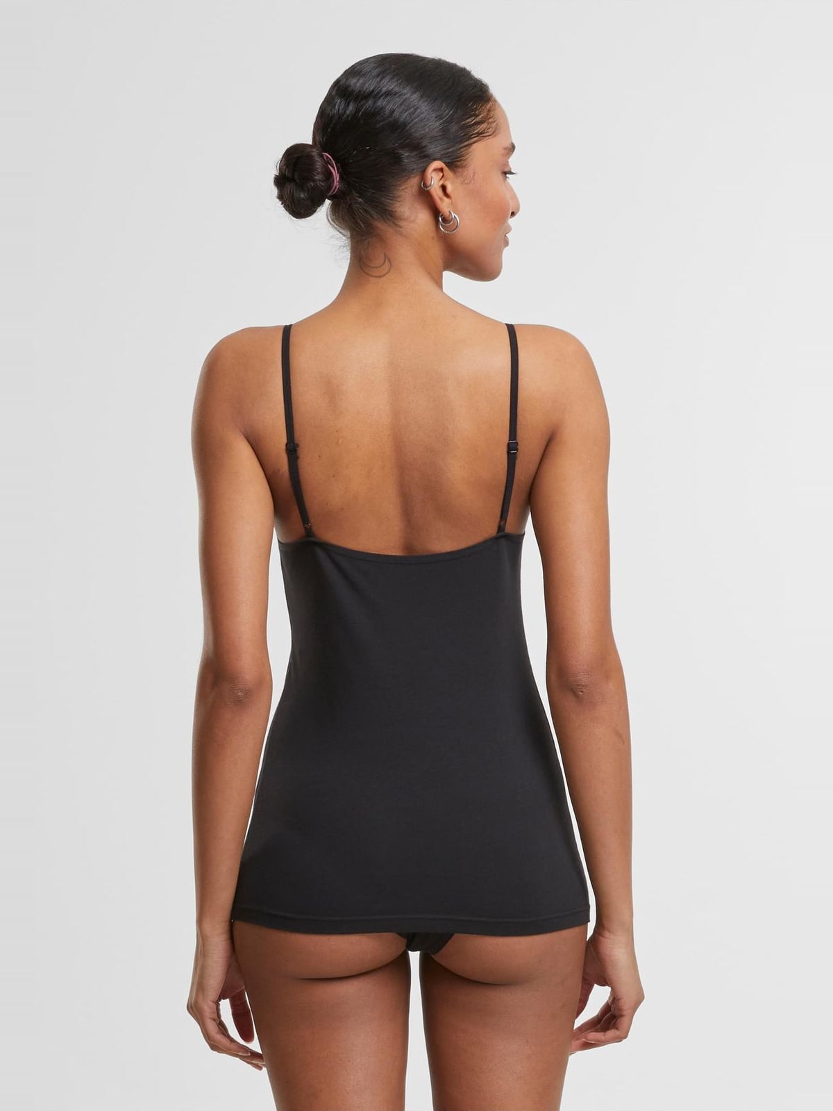Γυναικείο tank top 2-Pack με λεπτομέρεια δαντέλας TB7674A-03169 Urban Classics black+black