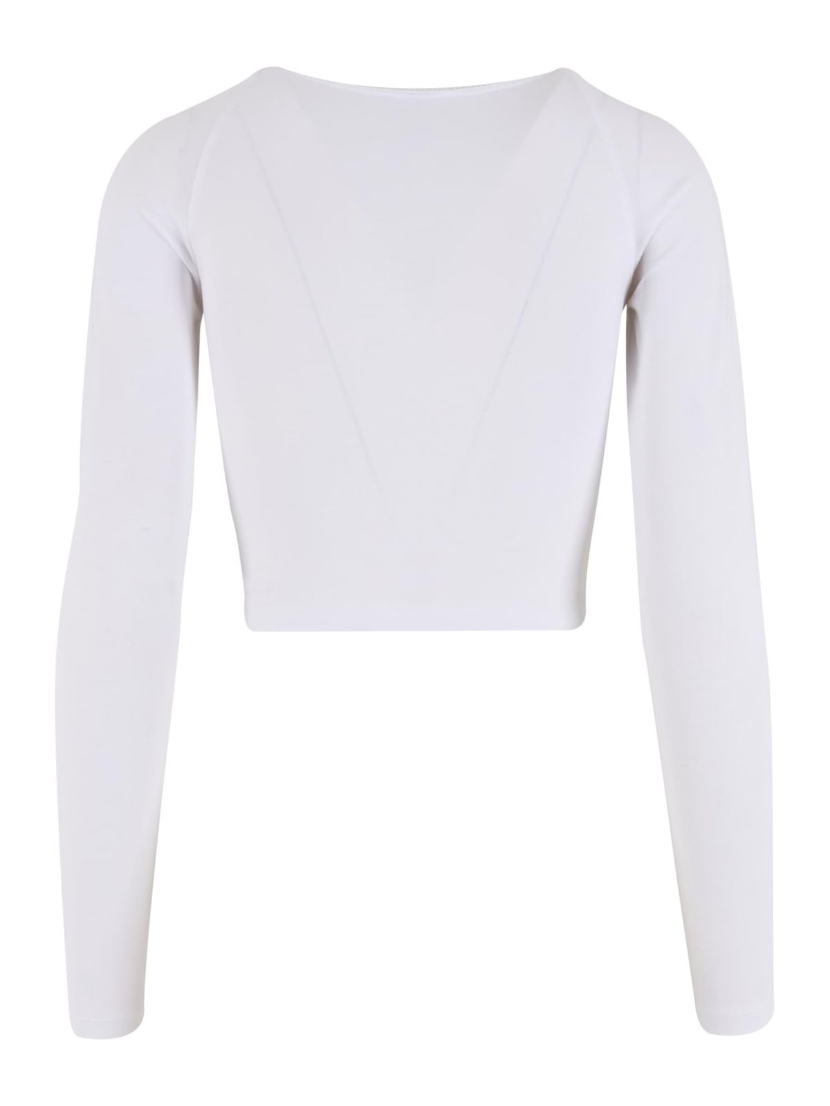Γυναικεία μπλούζα Short Lognsleeve Lace Shirt με δαντελένια λεπτομέρεια TB7729-00220 Urban Classics white