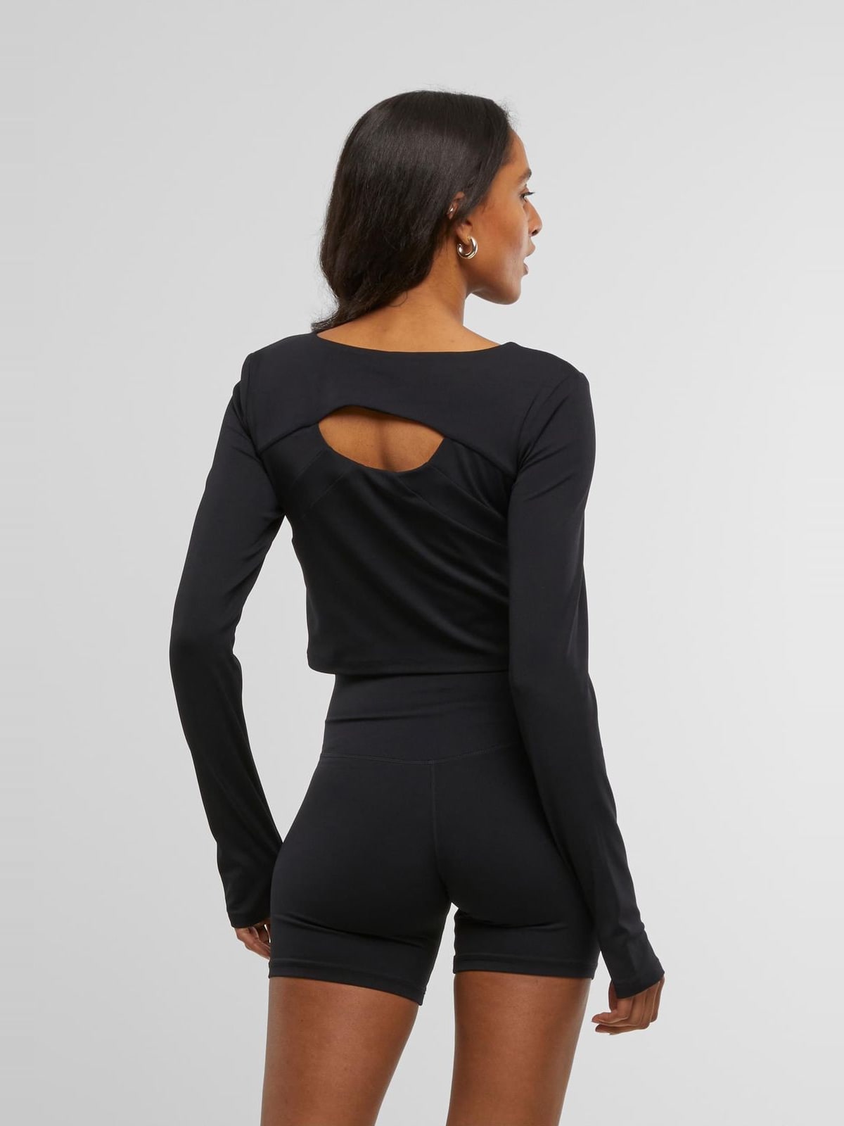Γυναικεία μπλούζα Ladies Sports Longsleeve με μακριά μανίκια TB7807-00007 Urban Classics black