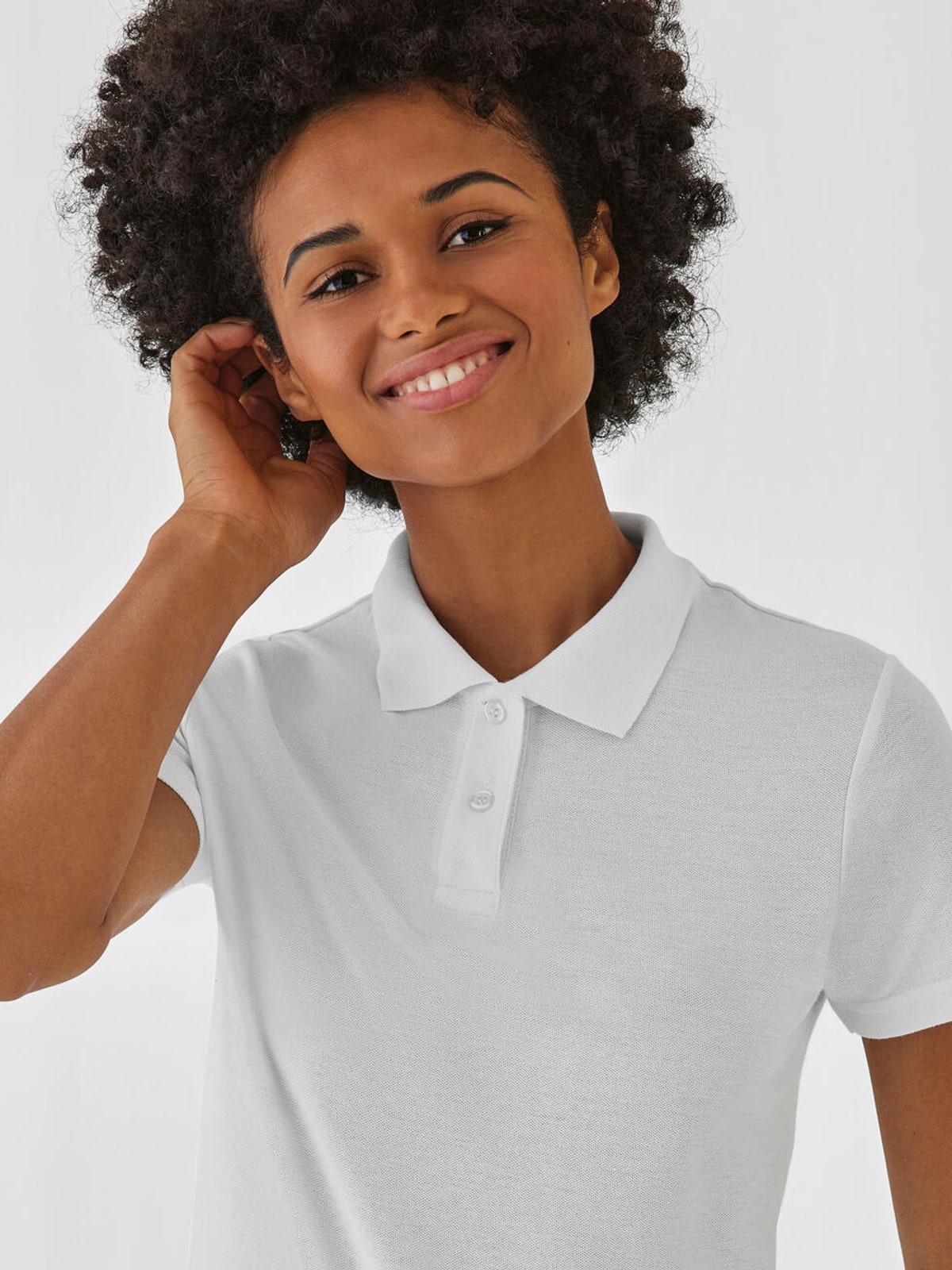 Γυναικεία μπλούζα Pique Polo Shirt με κοντά μανίκια PWI11 B & C Chili Gold