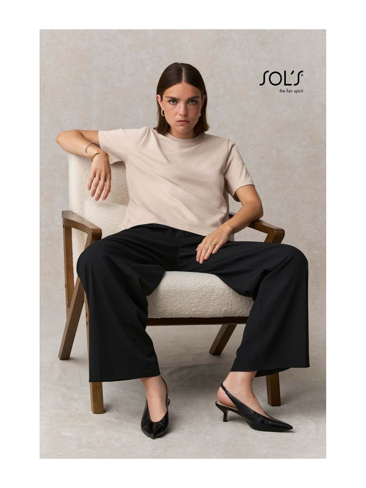Γυναικείο οργανικό T-shirt Legend Women - 04776 SOLS Linen