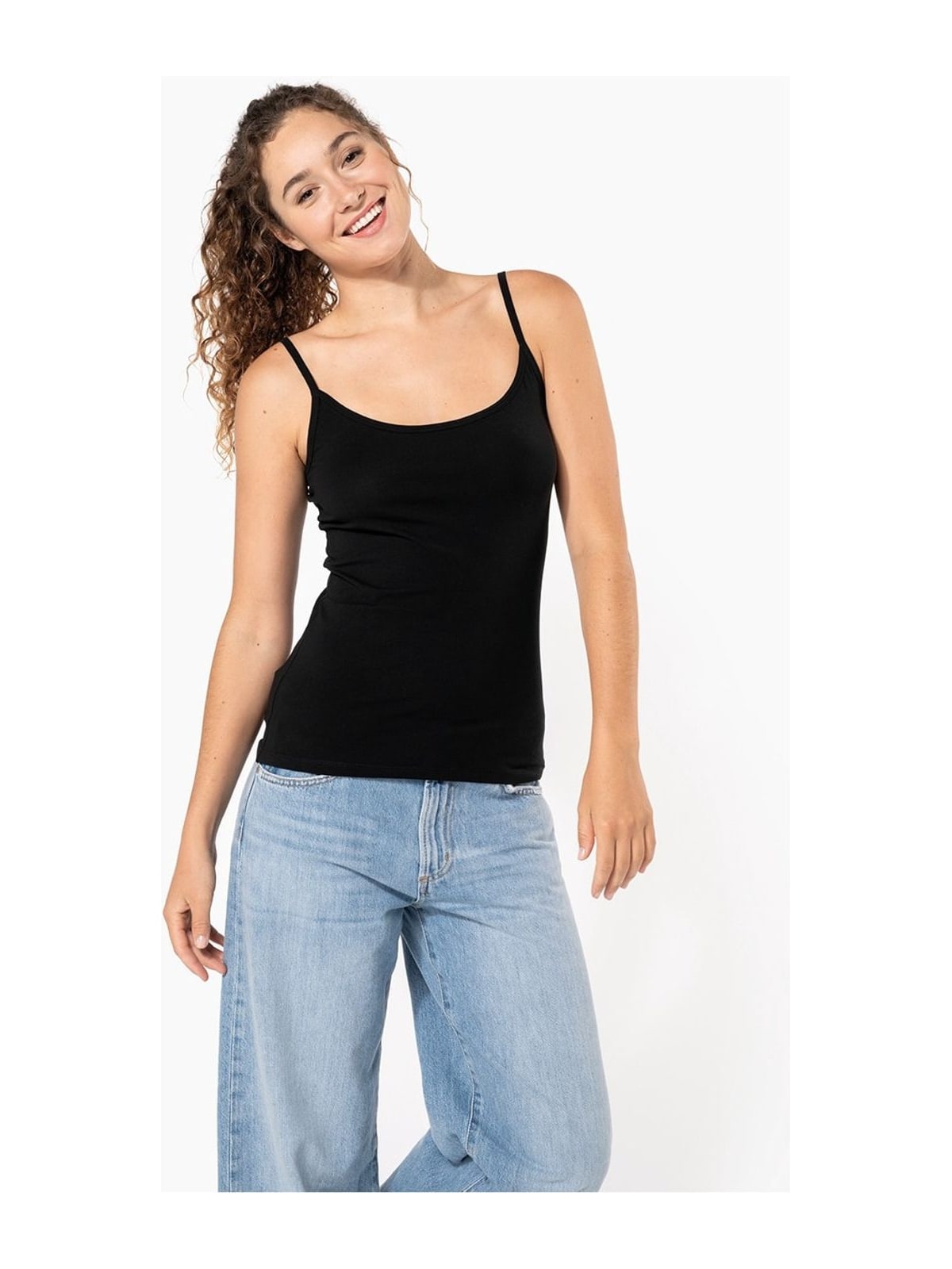 Γυναικείο τιραντάκι K397 KARIBAN BRANDS Black