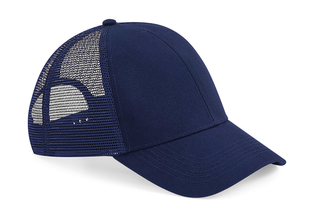 Καπέλο Trucker B60 Beechfield Organic Cotton Oxford Navy