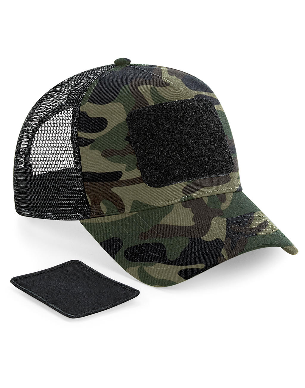 Καπέλο Snapback B641 Beechfield Patch Snapback Jungle Camo