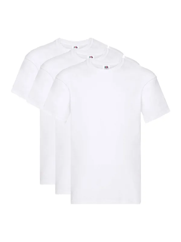 Σετ τριών λευκών T-shirts